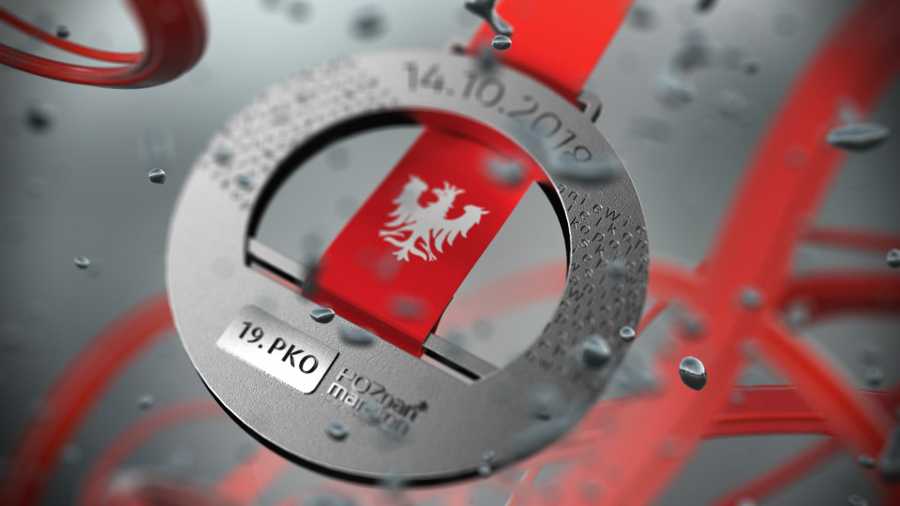 19. PKO Poznań Maraton medal