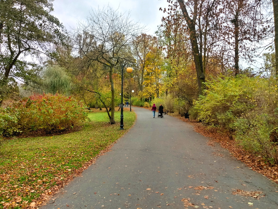 Poznań Park Sołacki pogoda jesień prognoza pogody