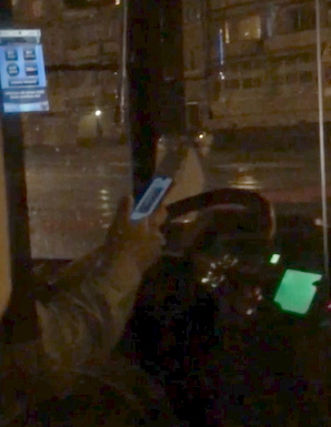 Poznań MPK kierowca telefon podczas jazdy Tinder