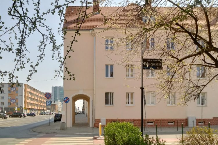 Poznań Weststadt Posen Jeżyce widok na Rynek Jeżycki