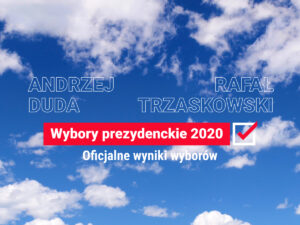 Oficjalne wyniki I tury wyborów prezydenckich: Duda – 43,50%, Trzaskowski – 30,46%